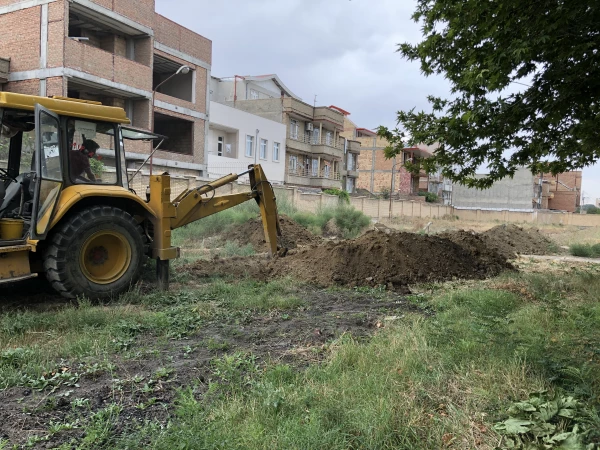 آغاز عملیات اجرایی اتصال مرکز آموزش عالی امام خمینی(ره) سلماس به شبکه فاضلاب شهری