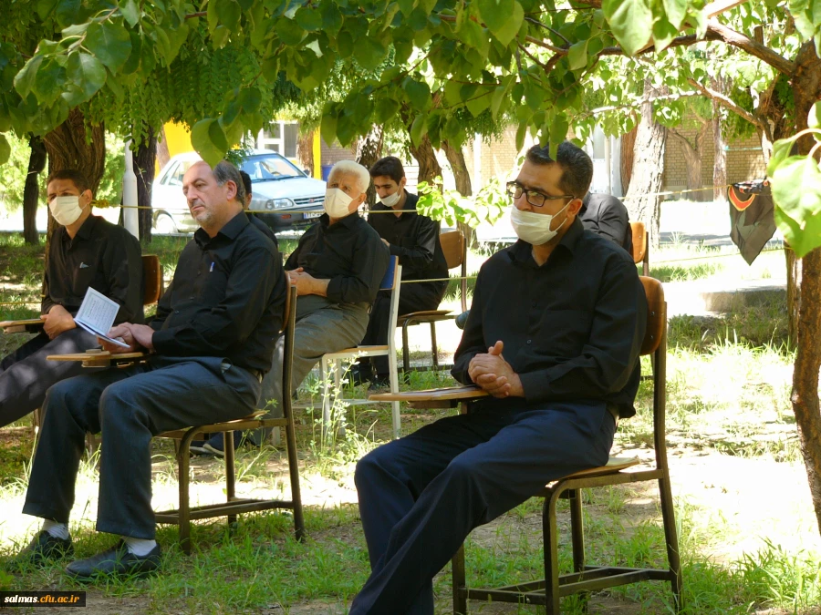 مراسم عزاداری و سوگواری حضرت ابا عبدالله الحسین (ع) در دانشگاه فرهنگیان واحد امام خمینی(ره) سلماس