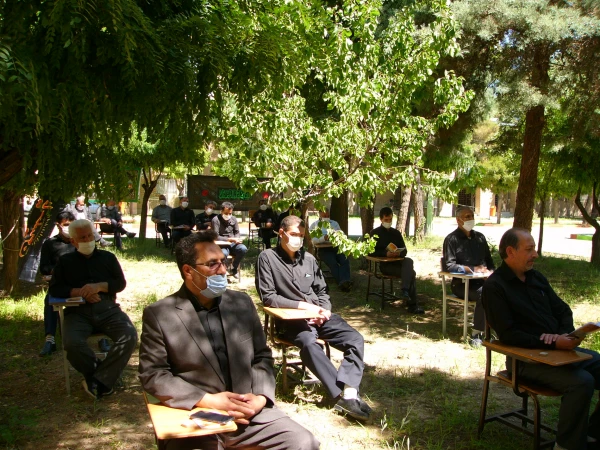 مراسم عزاداری و سوگواری حضرت ابا عبدالله الحسین (ع) در دانشگاه فرهنگیان واحد امام خمینی(ره) سلماس