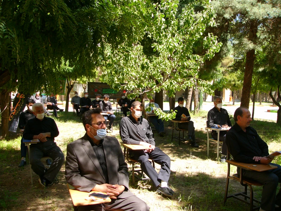 مراسم عزاداری و سوگواری حضرت ابا عبدالله الحسین (ع) در دانشگاه فرهنگیان واحد امام خمینی(ره) سلماس