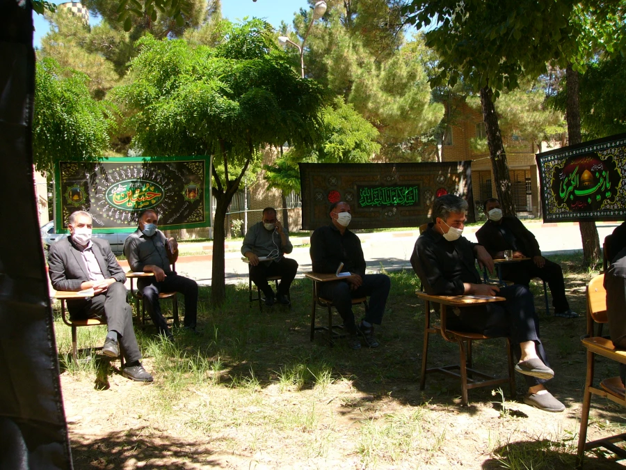 مراسم عزاداری و سوگواری حضرت ابا عبدالله الحسین (ع) در دانشگاه فرهنگیان واحد امام خمینی(ره) سلماس