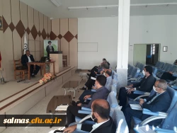 برگزاری دوره ی کارورزی 1 با اجرای دکتر محمد فرج پور مدرس مرجع کارورزی واحد امام خمینی (ره) سلماس