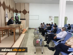 برگزاری کارگاه آموزشی LMS در دانشگاه فرهنگیان سلماس واحد امام خمینی (ره)